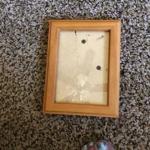 Oak Look Picture Frame - 3 1/2 x 5